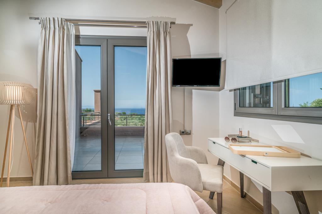 Villa Merovigli - Sea Views & Private Pool, Ideal For Large Groups, By Zantewize Tragaki Eksteriør billede