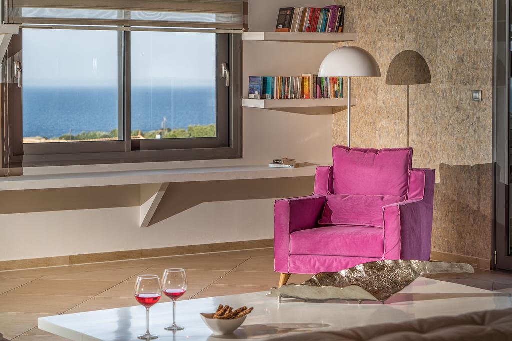 Villa Merovigli - Sea Views & Private Pool, Ideal For Large Groups, By Zantewize Tragaki Eksteriør billede