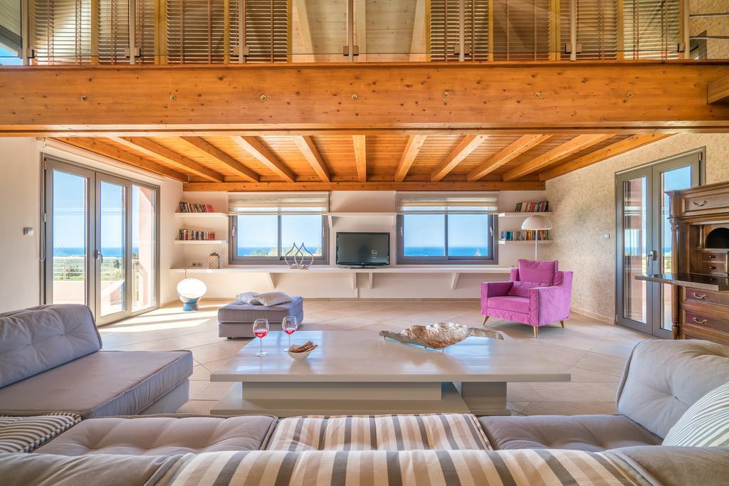 Villa Merovigli - Sea Views & Private Pool, Ideal For Large Groups, By Zantewize Tragaki Eksteriør billede