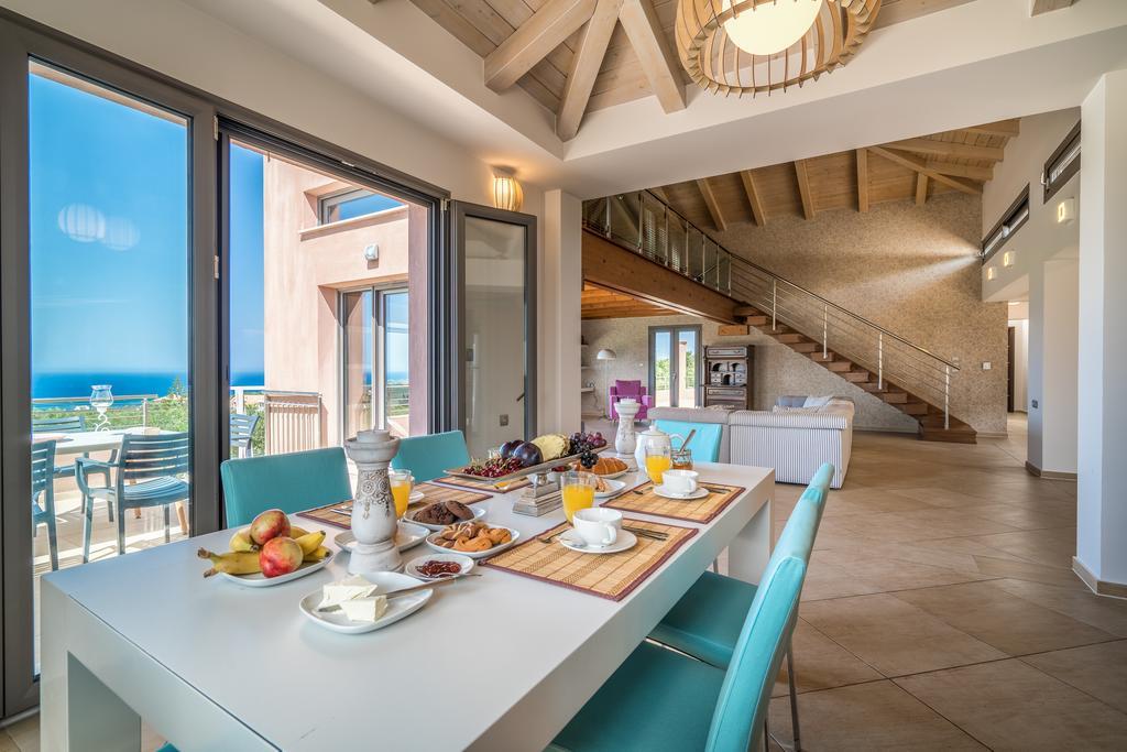 Villa Merovigli - Sea Views & Private Pool, Ideal For Large Groups, By Zantewize Tragaki Eksteriør billede