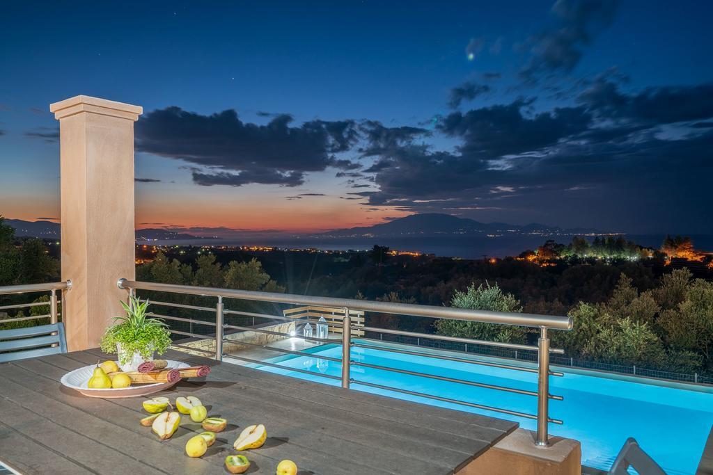 Villa Merovigli - Sea Views & Private Pool, Ideal For Large Groups, By Zantewize Tragaki Eksteriør billede