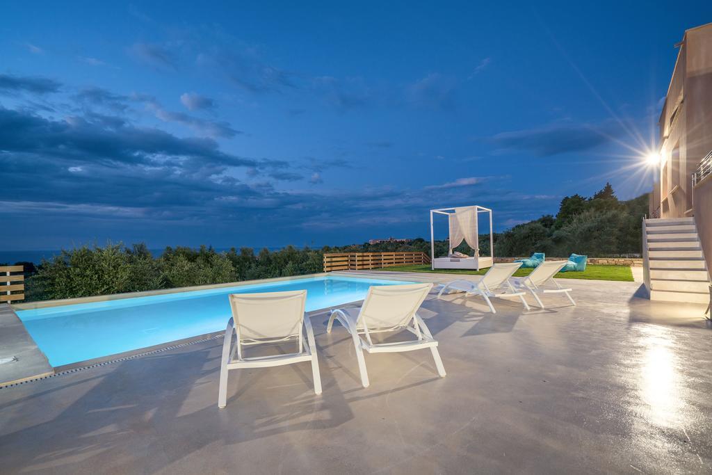 Villa Merovigli - Sea Views & Private Pool, Ideal For Large Groups, By Zantewize Tragaki Eksteriør billede