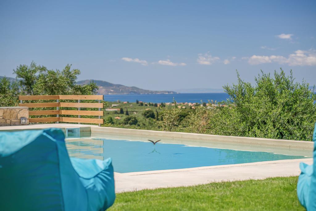 Villa Merovigli - Sea Views & Private Pool, Ideal For Large Groups, By Zantewize Tragaki Eksteriør billede