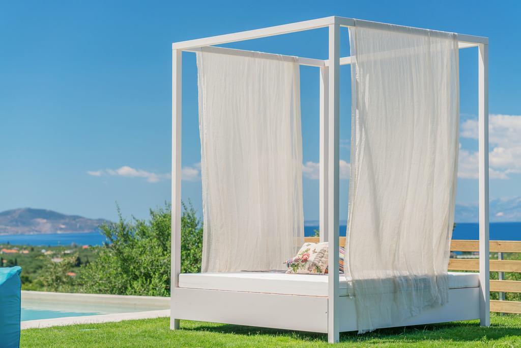 Villa Merovigli - Sea Views & Private Pool, Ideal For Large Groups, By Zantewize Tragaki Eksteriør billede